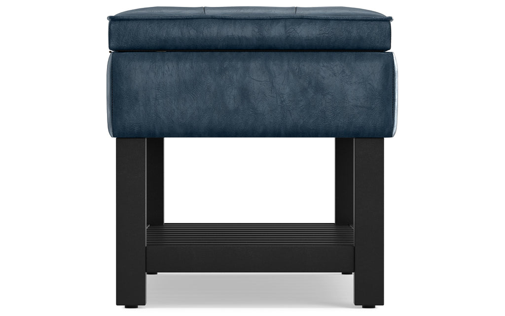 Cosmopolitan Ottoman Bench in Vegan Leather