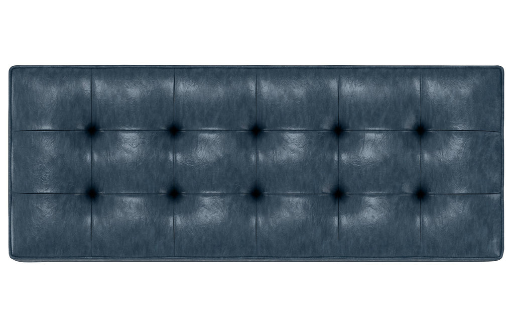 Cosmopolitan Ottoman Bench in Vegan Leather