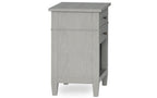 Carlton Bedside Table in Fog Grey