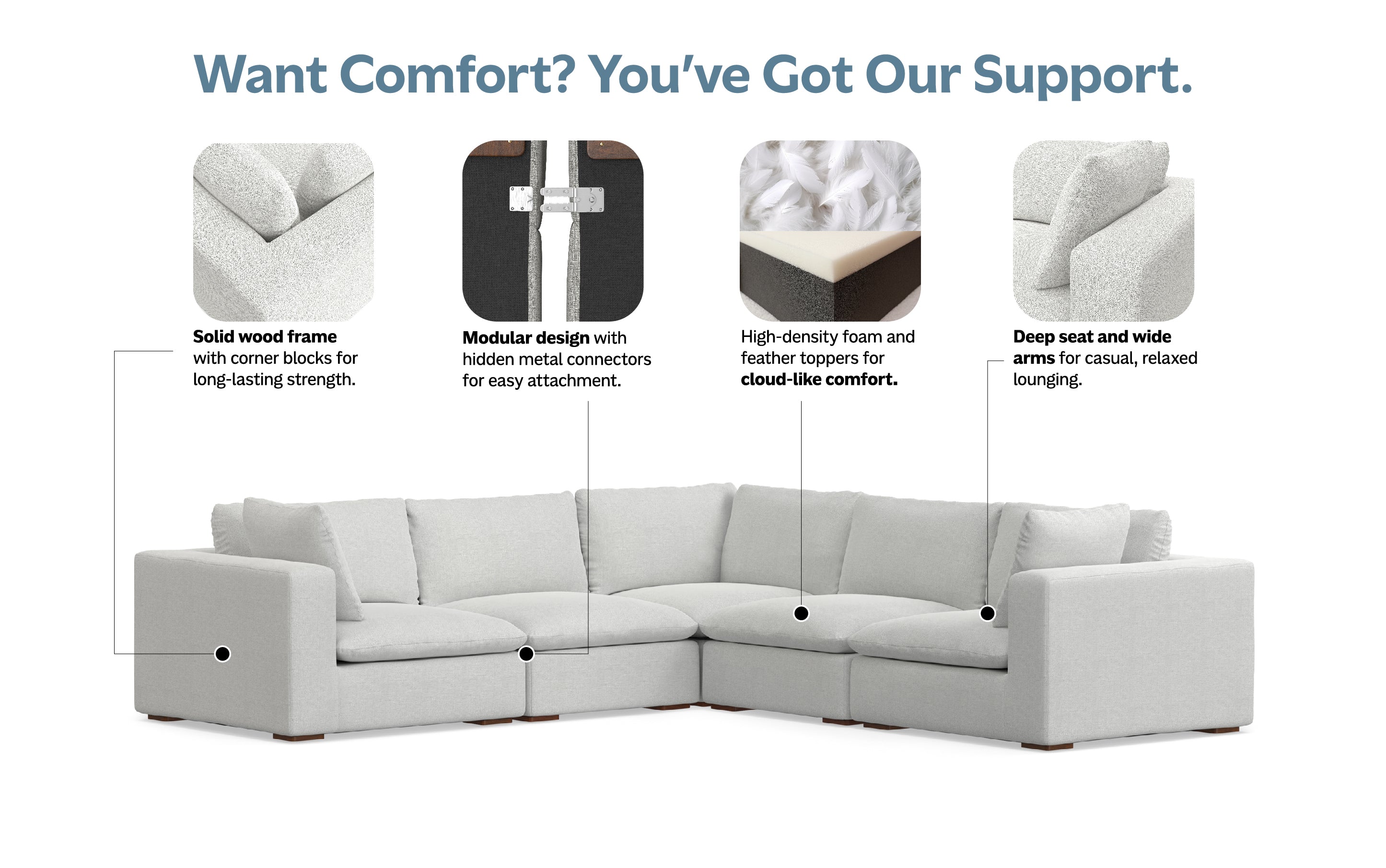 Jasmine Corner Sectional