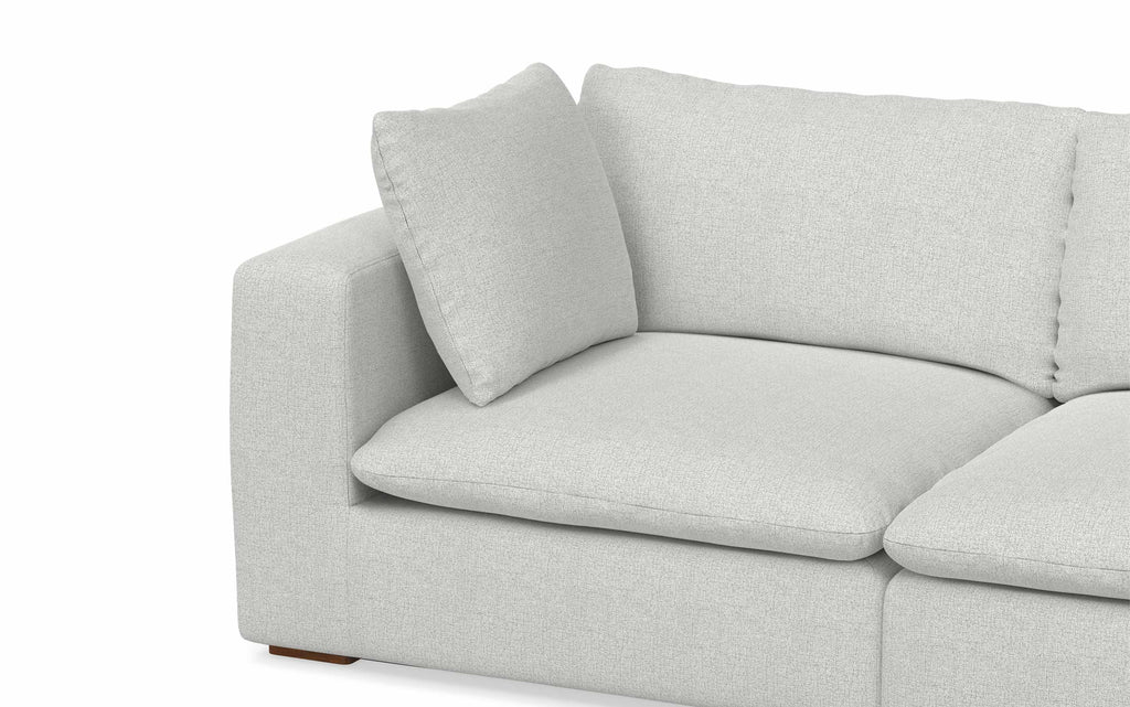 Jasmine Corner Sectional Sofa and Ottoman