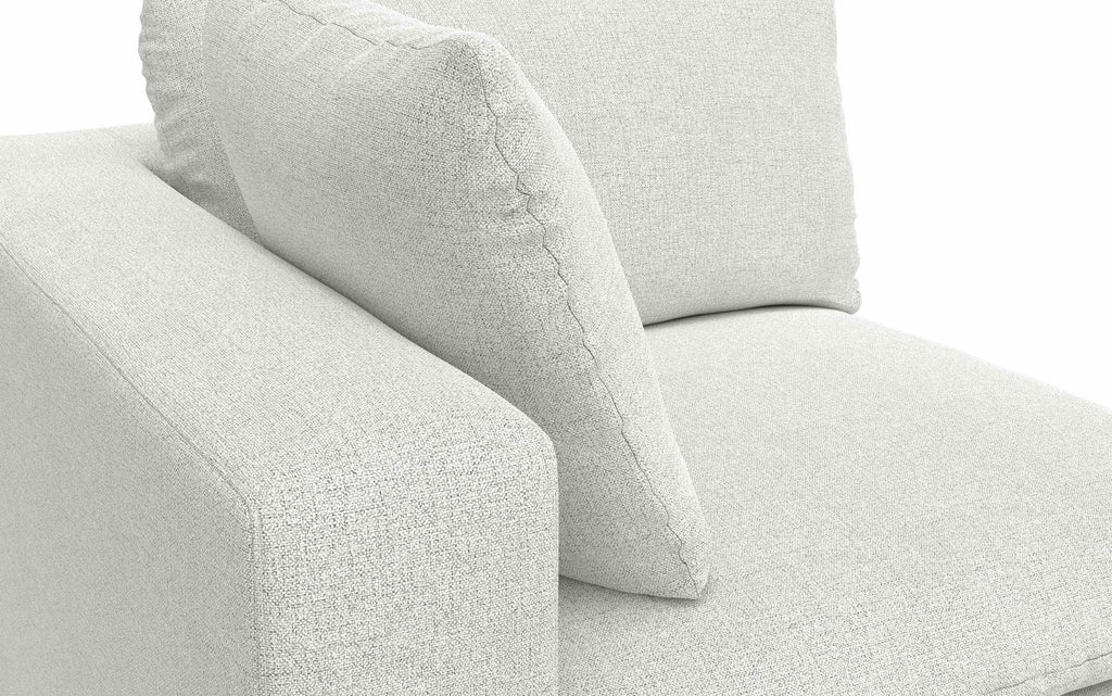 Jasmine Corner Sectional Sofa and Ottoman