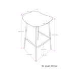 Dafney Bar Stool (Set of 2)