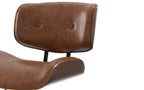 Dax Office Chair in Distressed Vegan Leather