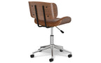 Dax Office Chair in Distressed Vegan Leather
