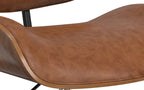 Dax Office Chair in Distressed Vegan Leather