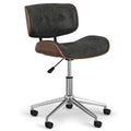 Dax Office Chair in Distressed Vegan Leather