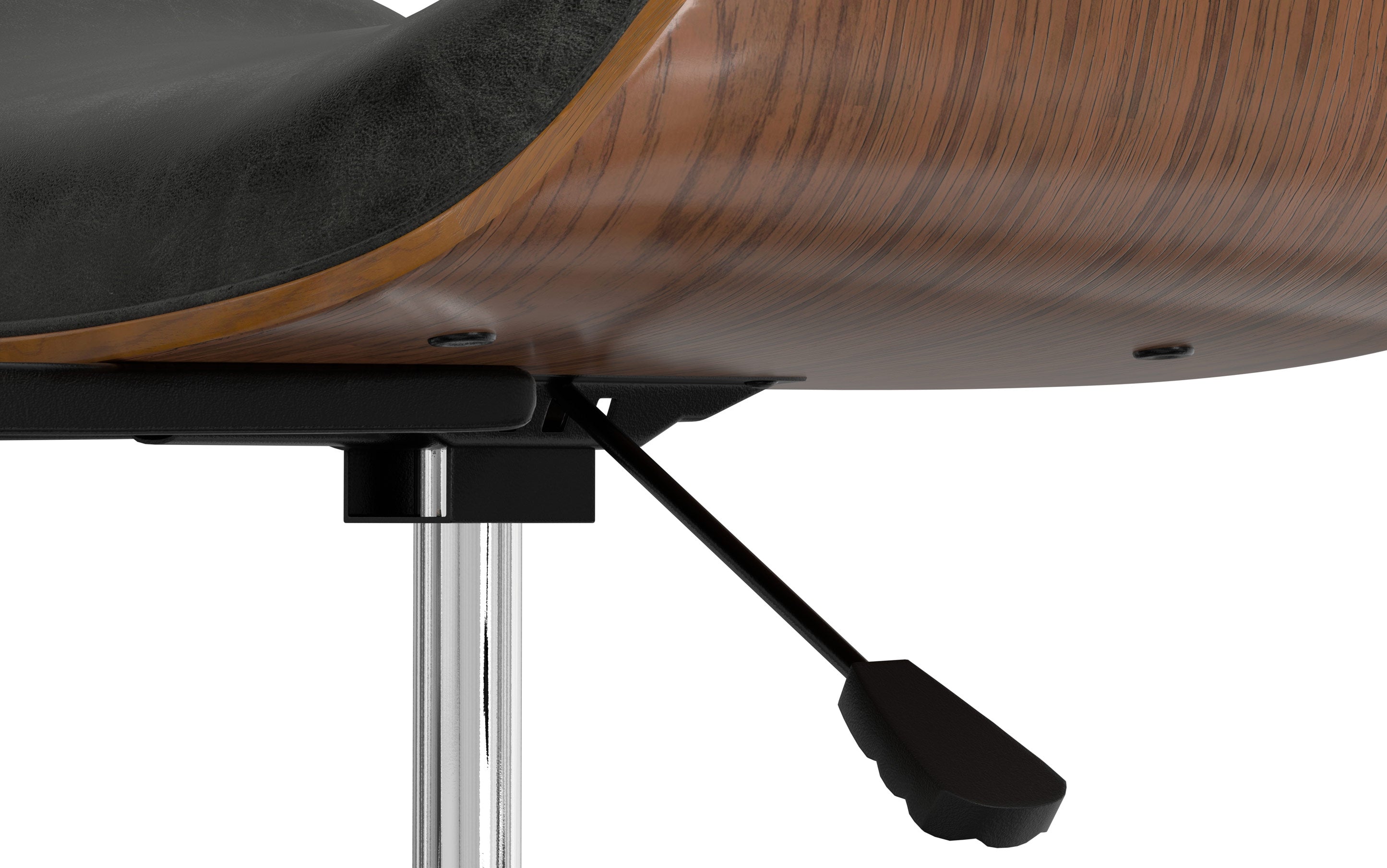 Dax Office Chair in Distressed Vegan Leather