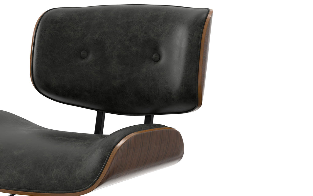 Dax Office Chair in Distressed Vegan Leather