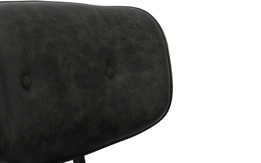 Dax Office Chair in Distressed Vegan Leather