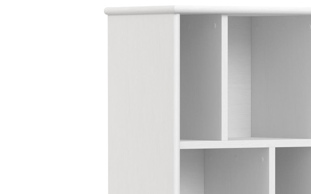 Draper Bookcase in White