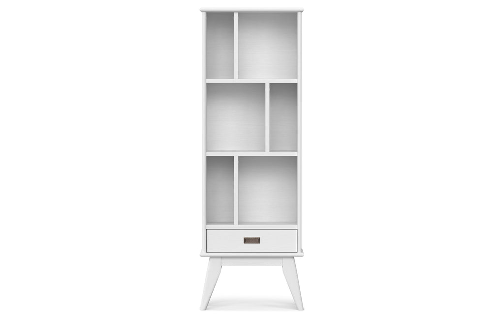 Draper Bookcase in White
