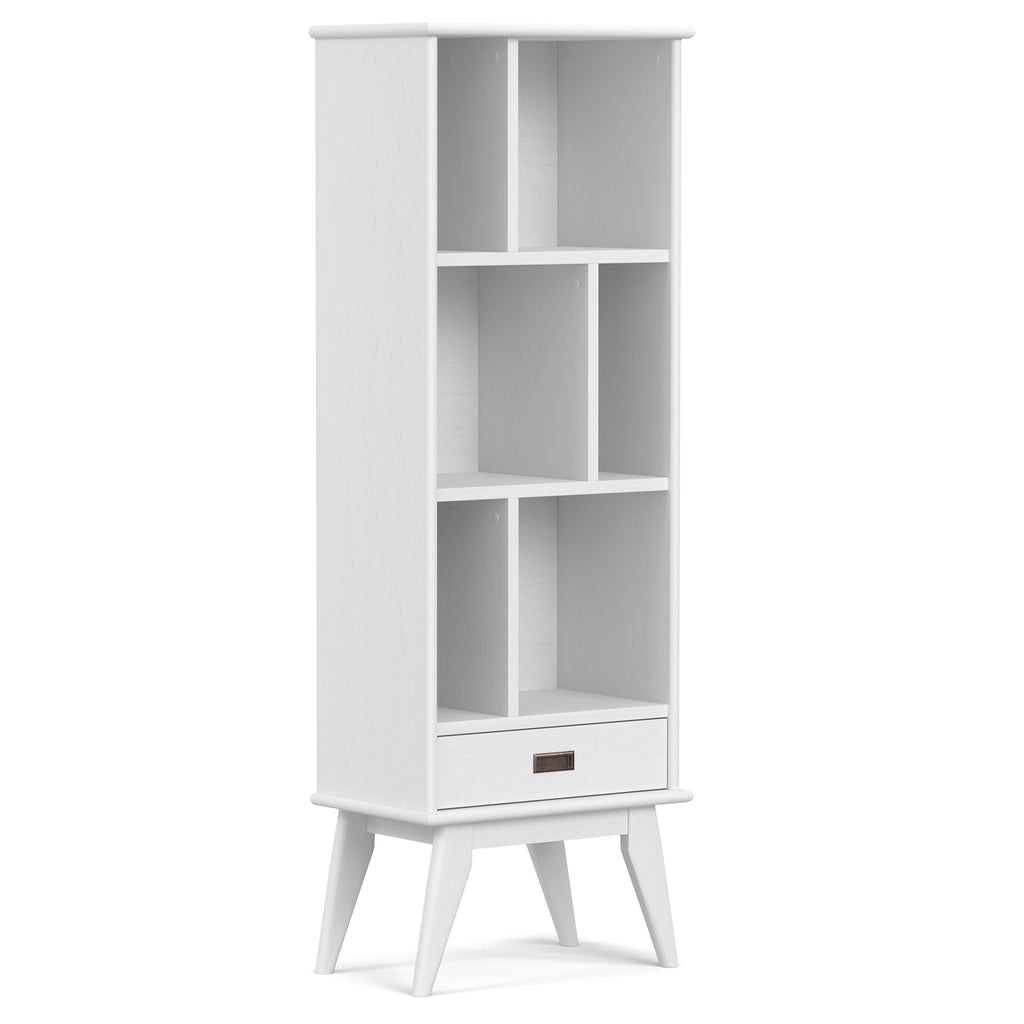 Draper Bookcase in White
