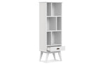 Draper Bookcase in White