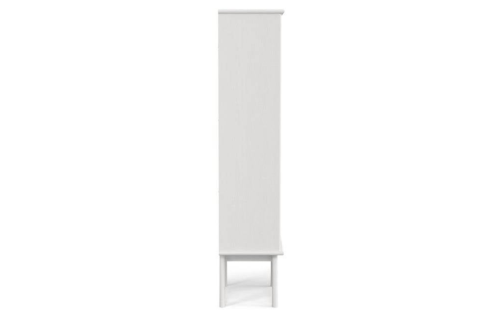 Draper Bookcase in White