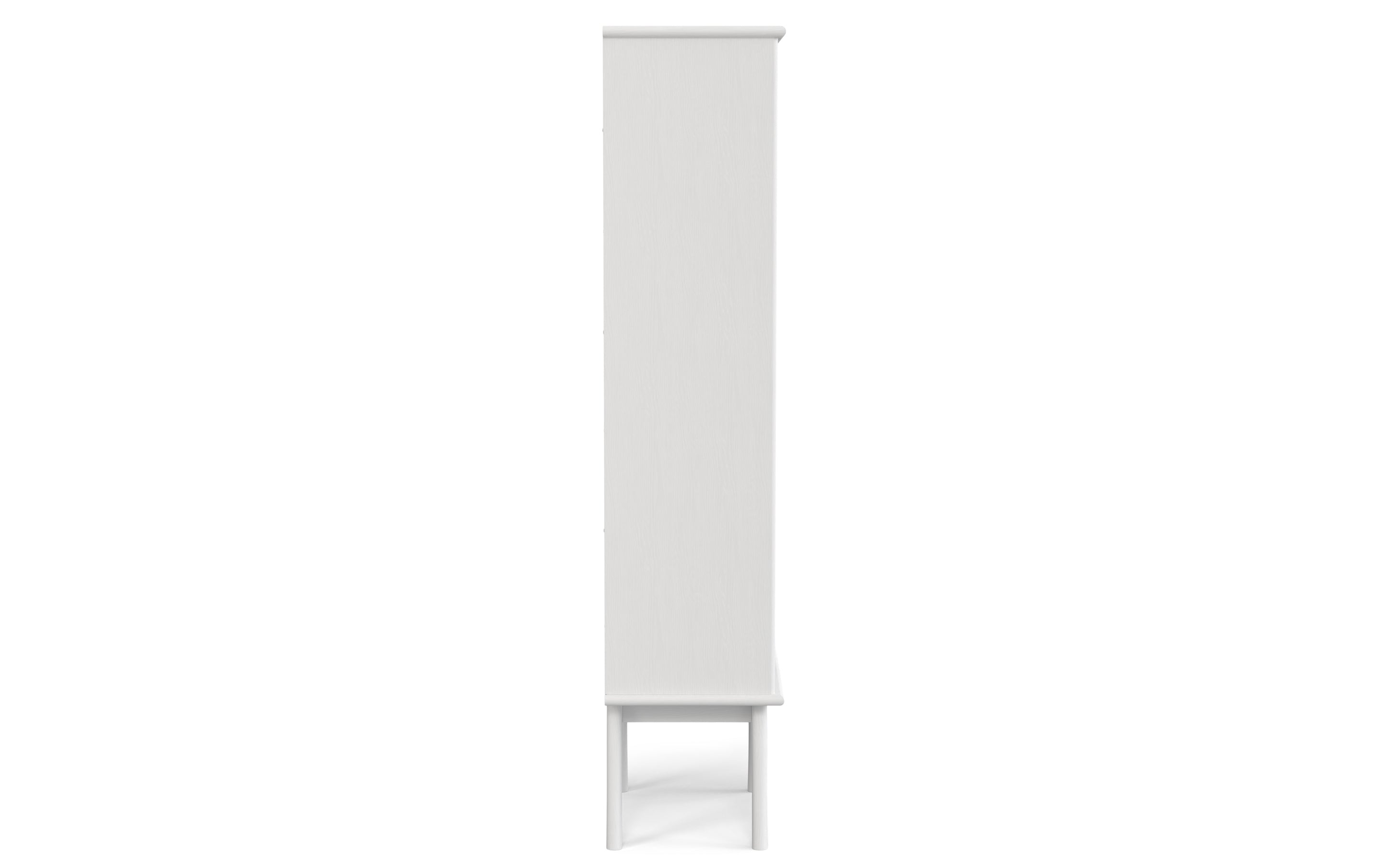 Draper Bookcase in White