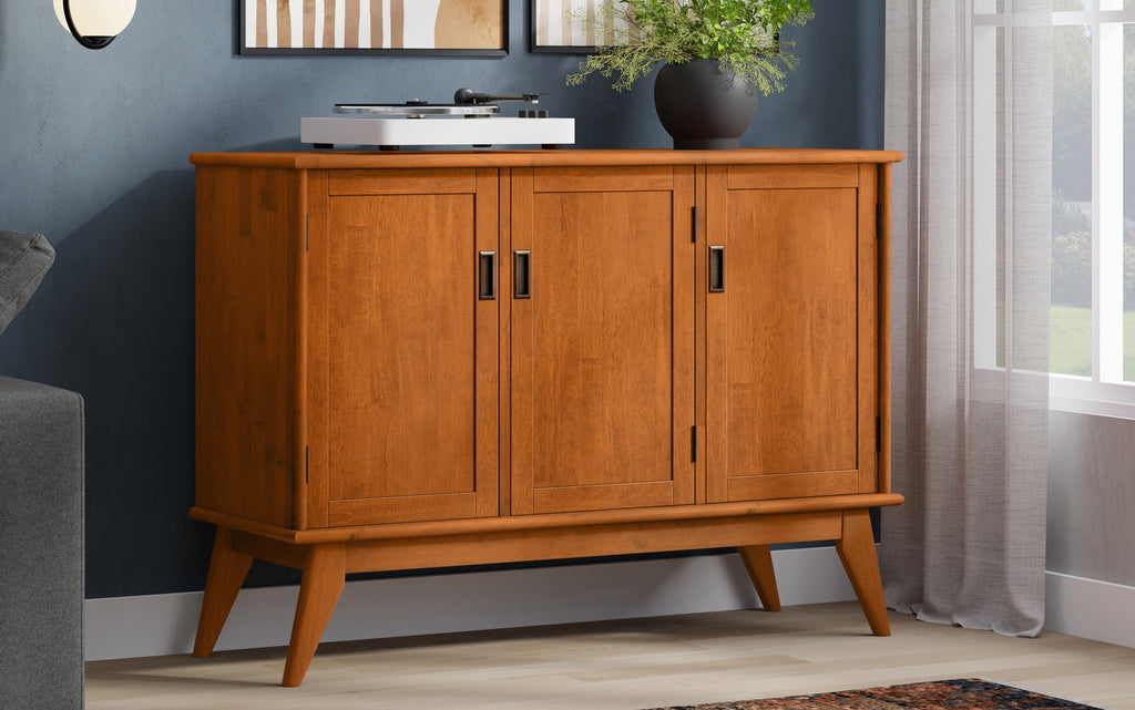 Draper Mid Century 3 Door Sideboard Buffet