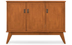 Draper Mid Century 3 Door Sideboard Buffet