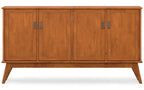 Draper Mid Century 4 Door Sideboard Buffet