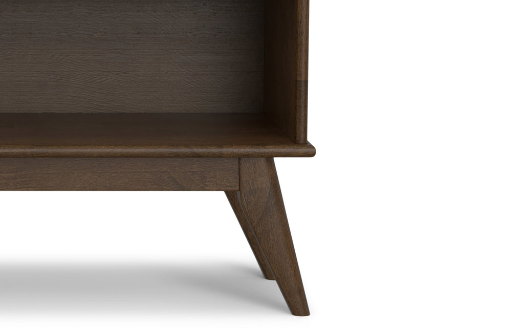 Draper Mid Century Low Bookcase