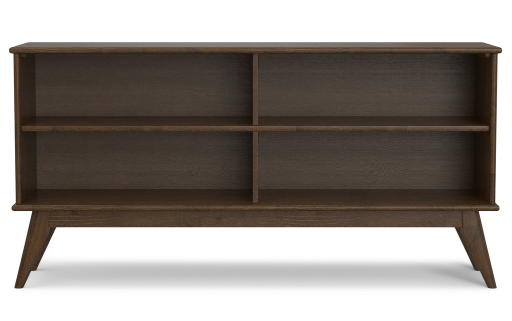 Draper Mid Century Low Bookcase