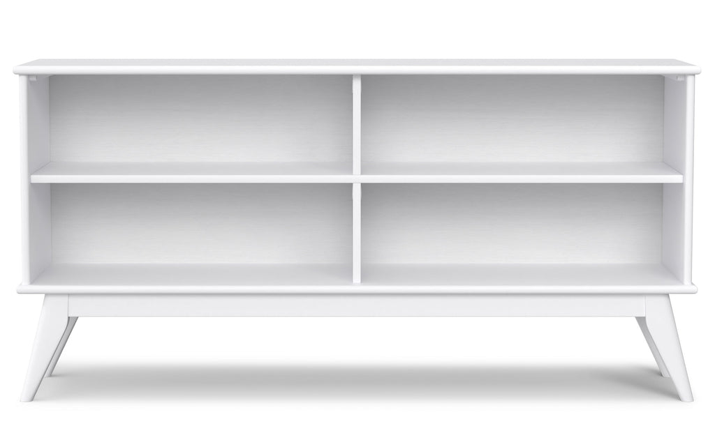 Draper Mid Century Low Bookcase