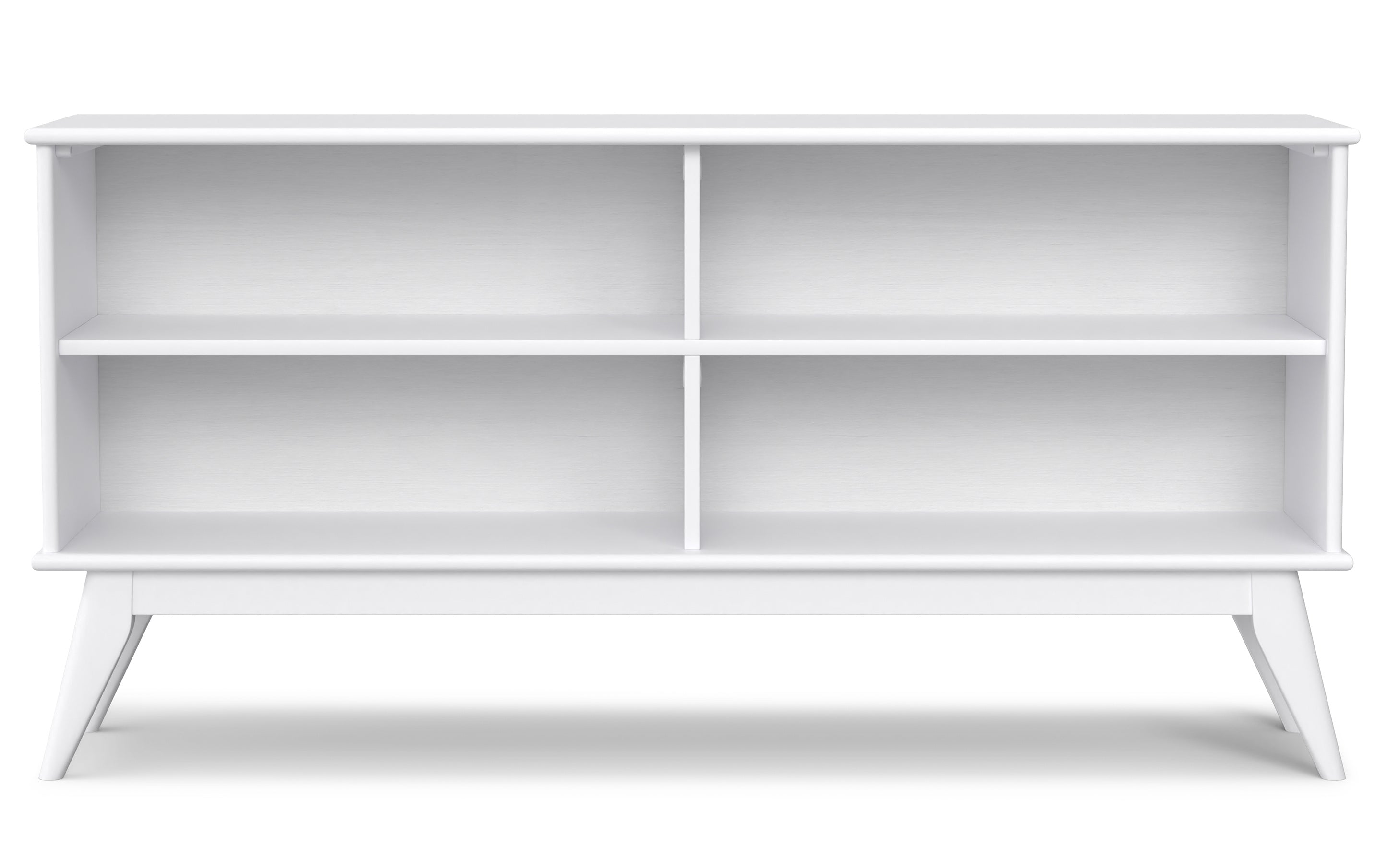 Draper Mid Century Low Bookcase