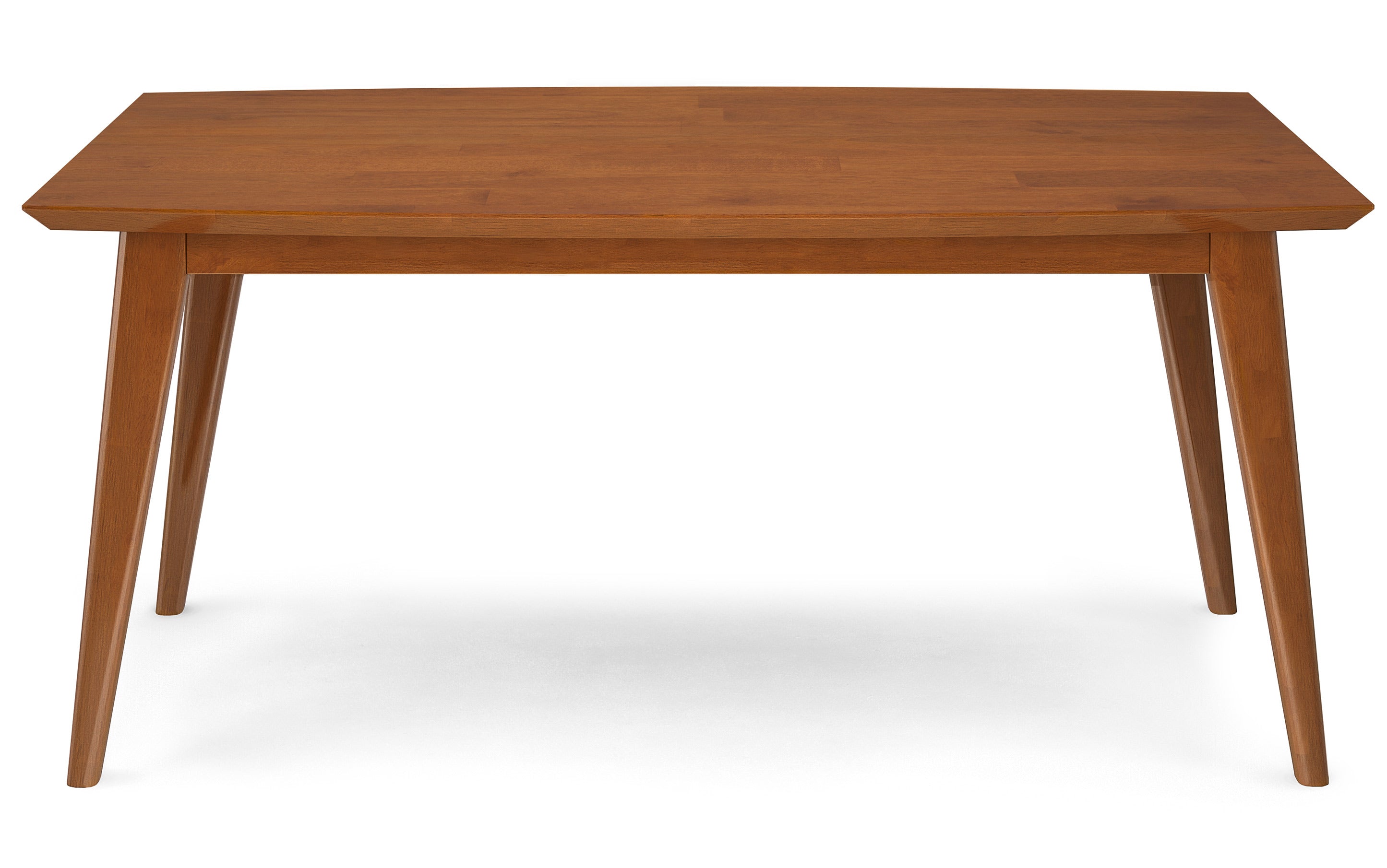 Draper Dining Table in Teak Brown
