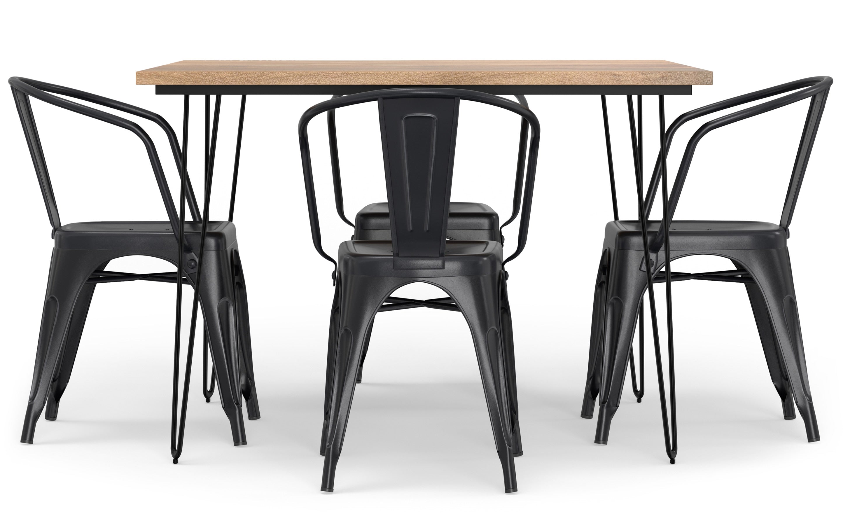 Larkin / Hunter 5 Pc Dining Set in Mango