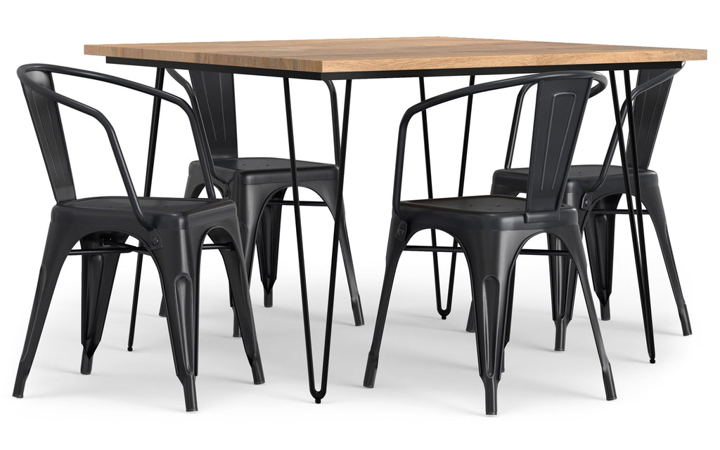 Larkin / Hunter 5 Pc Dining Set in Mango