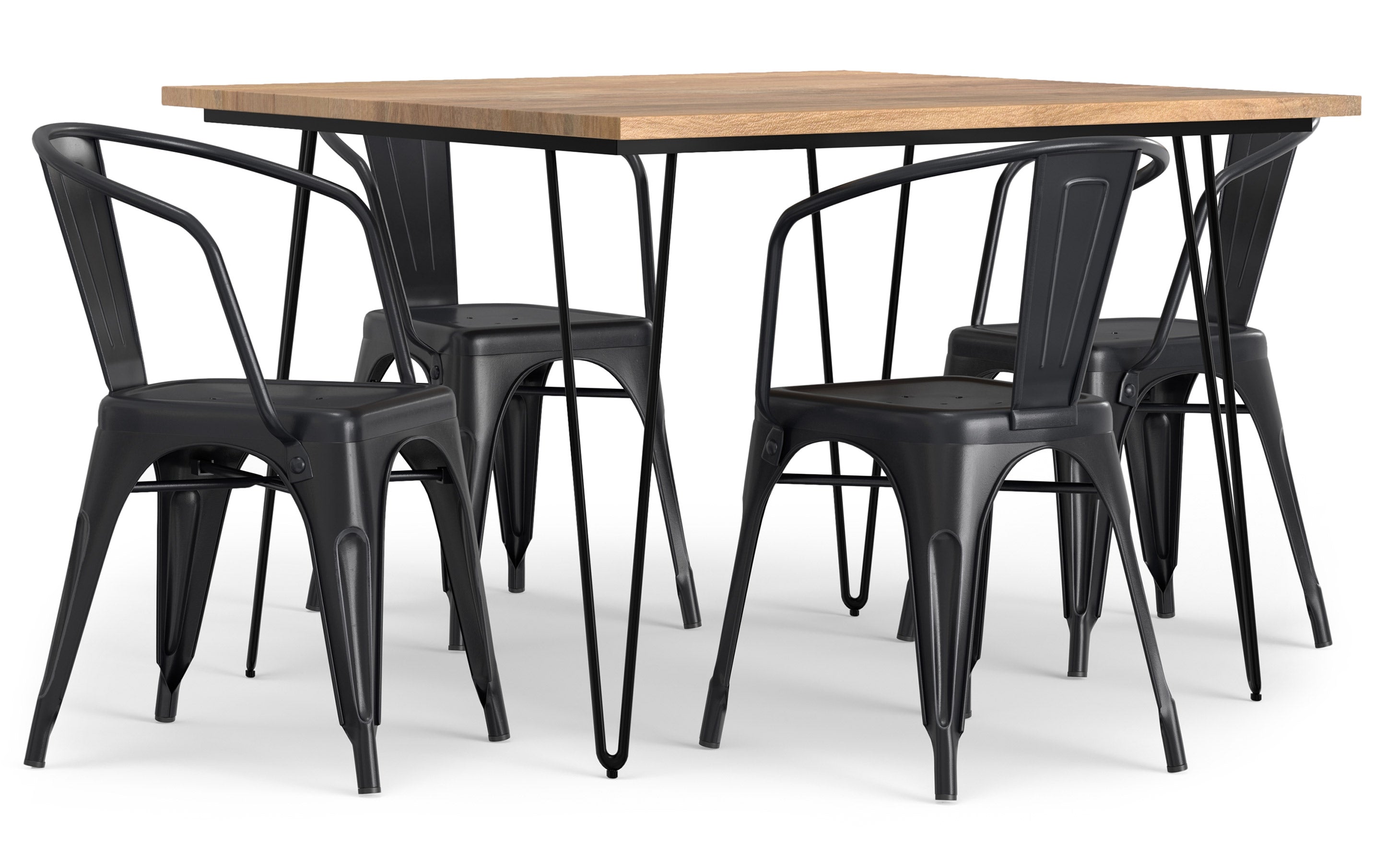 Larkin / Hunter 5 Pc Dining Set in Mango