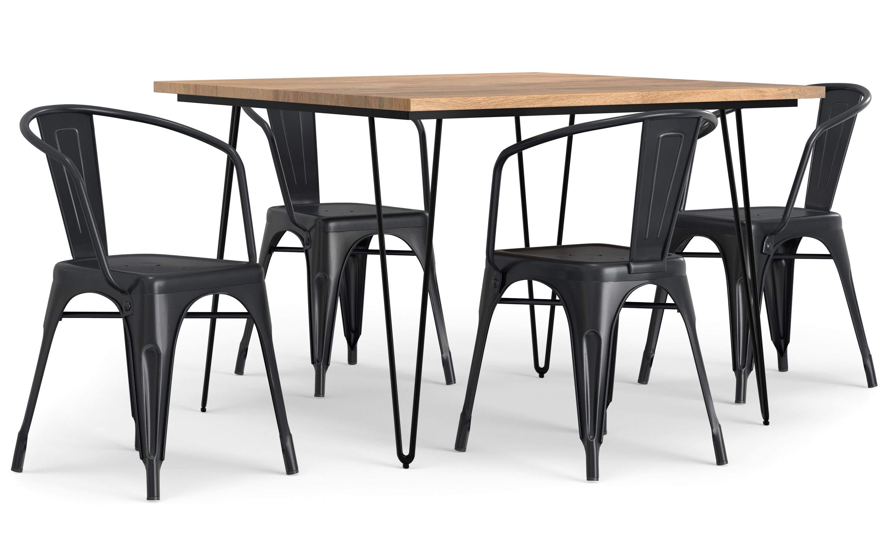 Larkin / Hunter 5 Pc Dining Set in Mango