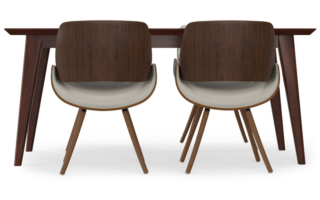 Malden / Draper 5 Pc Dining Set With Wood Back Chair