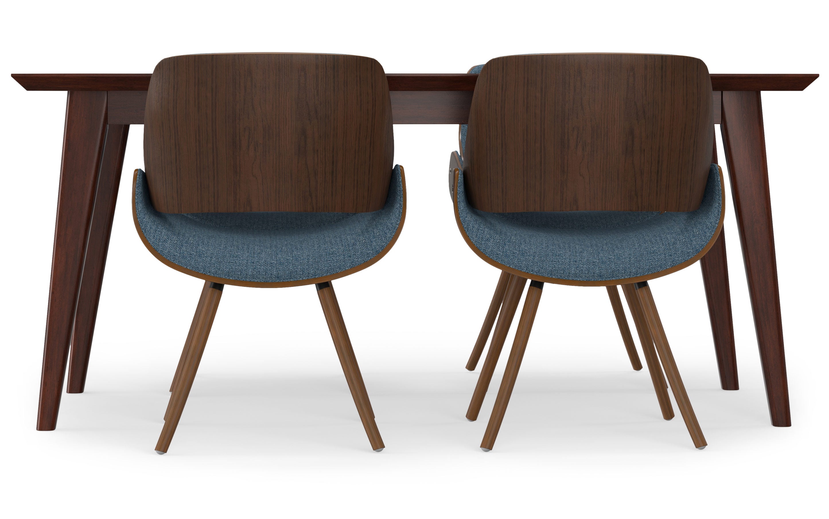 Malden / Draper 5 Pc Dining Set With Wood Back Chair