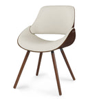 Malden Dining Chair with Wood Back