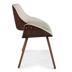 Malden Dining Chair with Wood Back