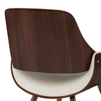 Malden Dining Chair with Wood Back