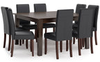 Acadian / Eastwood 9 Pc Dining Set