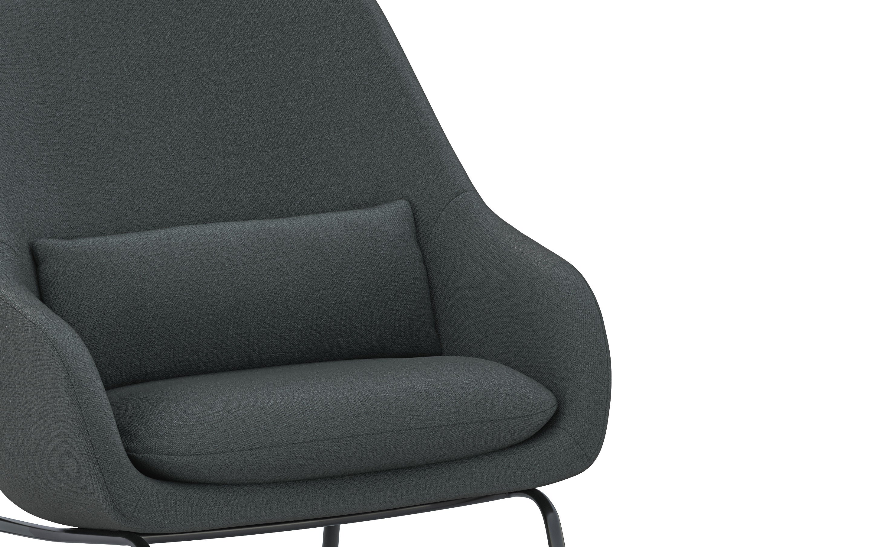 Elmont Accent Chair in Steel Grey