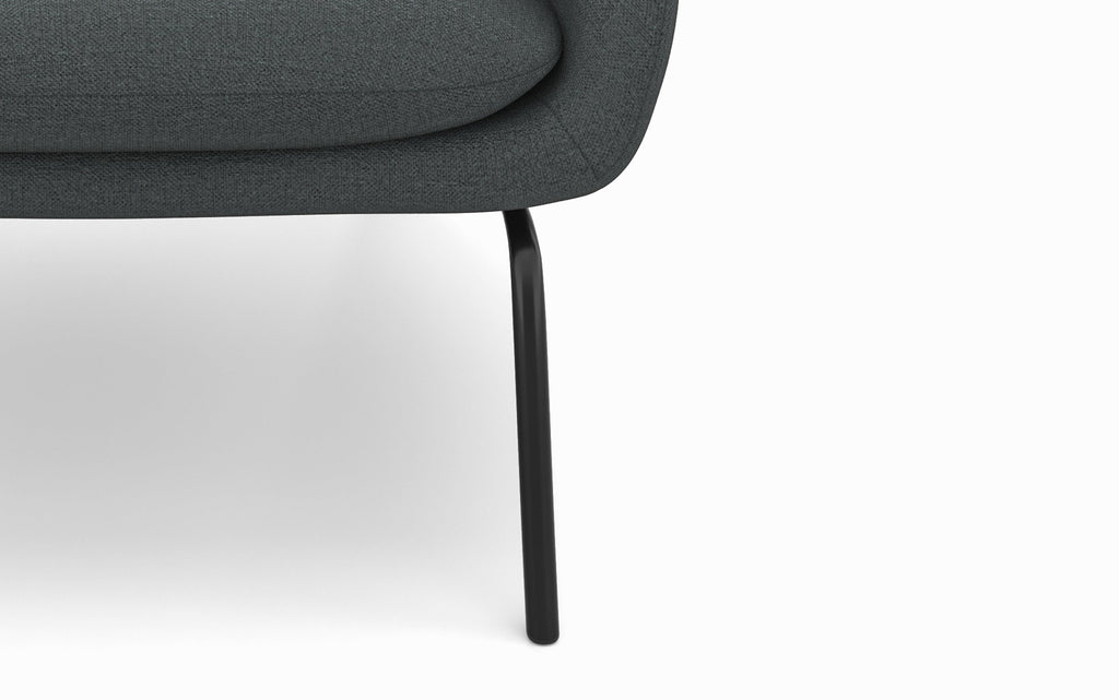 Elmont Accent Chair in Steel Grey