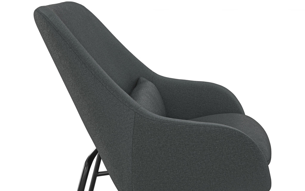 Elmont Accent Chair in Steel Grey