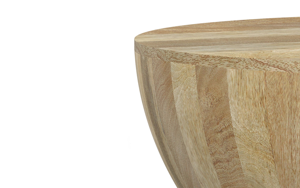 Elmbrook Drum Coffee Table in Mango