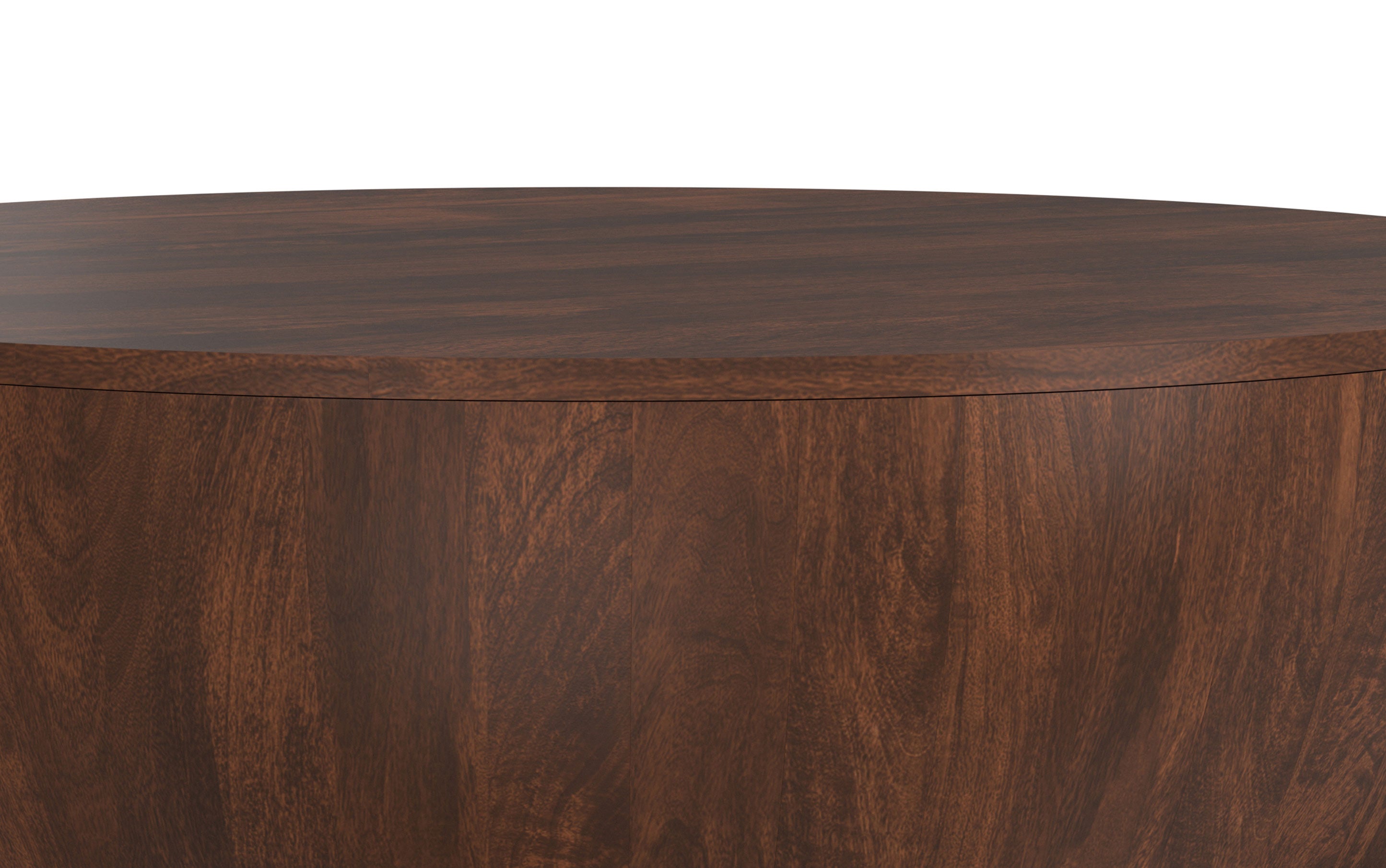 Elmbrook Drum Coffee Table in Mango
