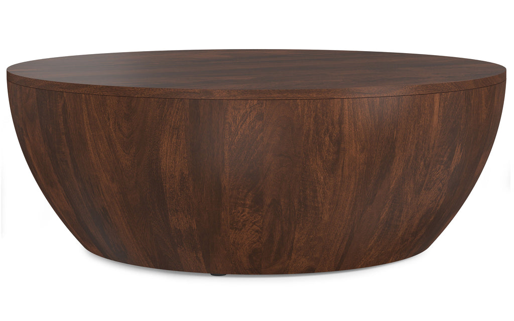 Elmbrook Drum Coffee Table in Mango