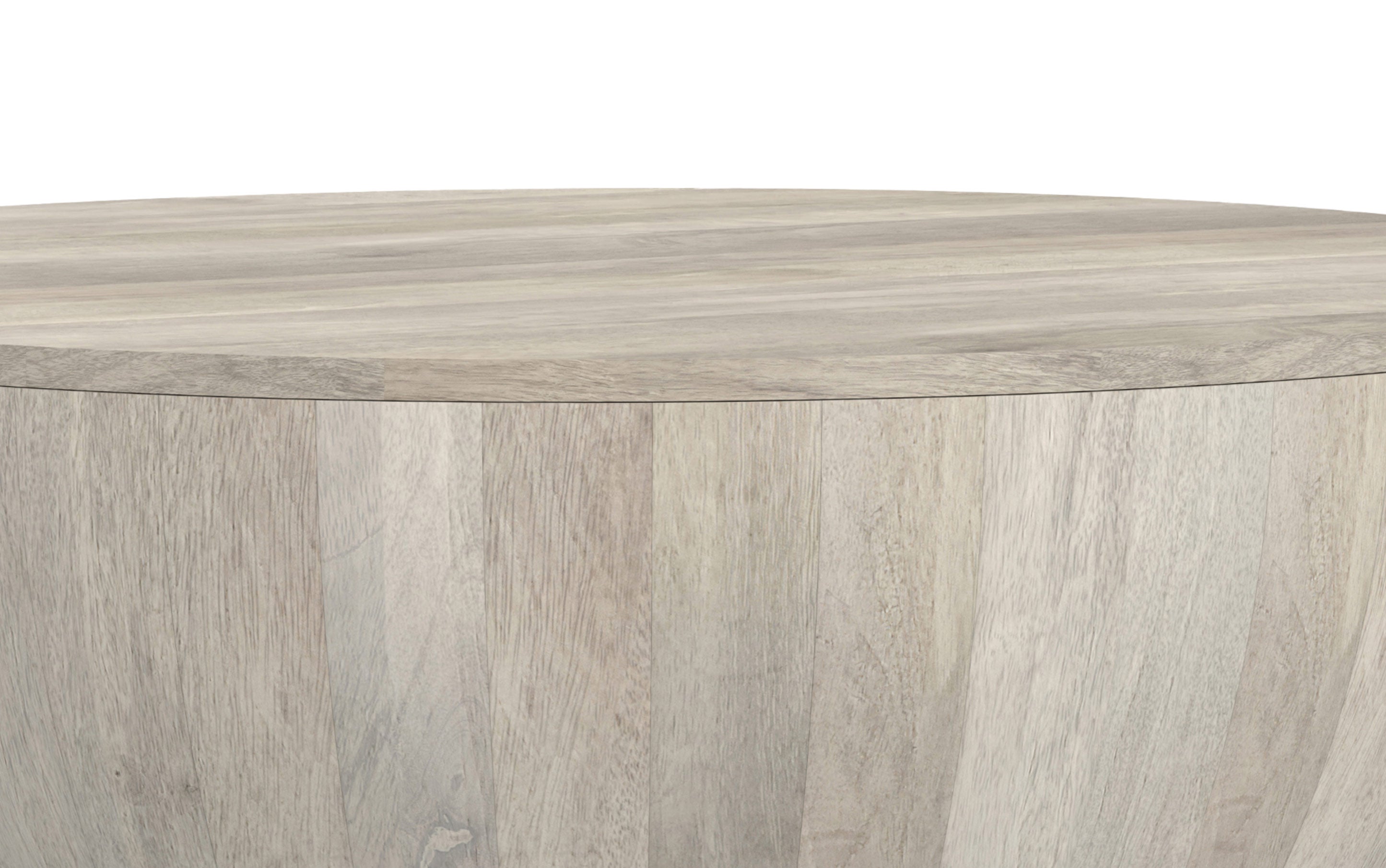 Elmbrook Drum Coffee Table in Mango