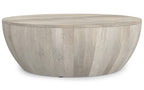 Elmbrook Drum Coffee Table in Mango