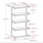 Erina Bookcase in Acacia