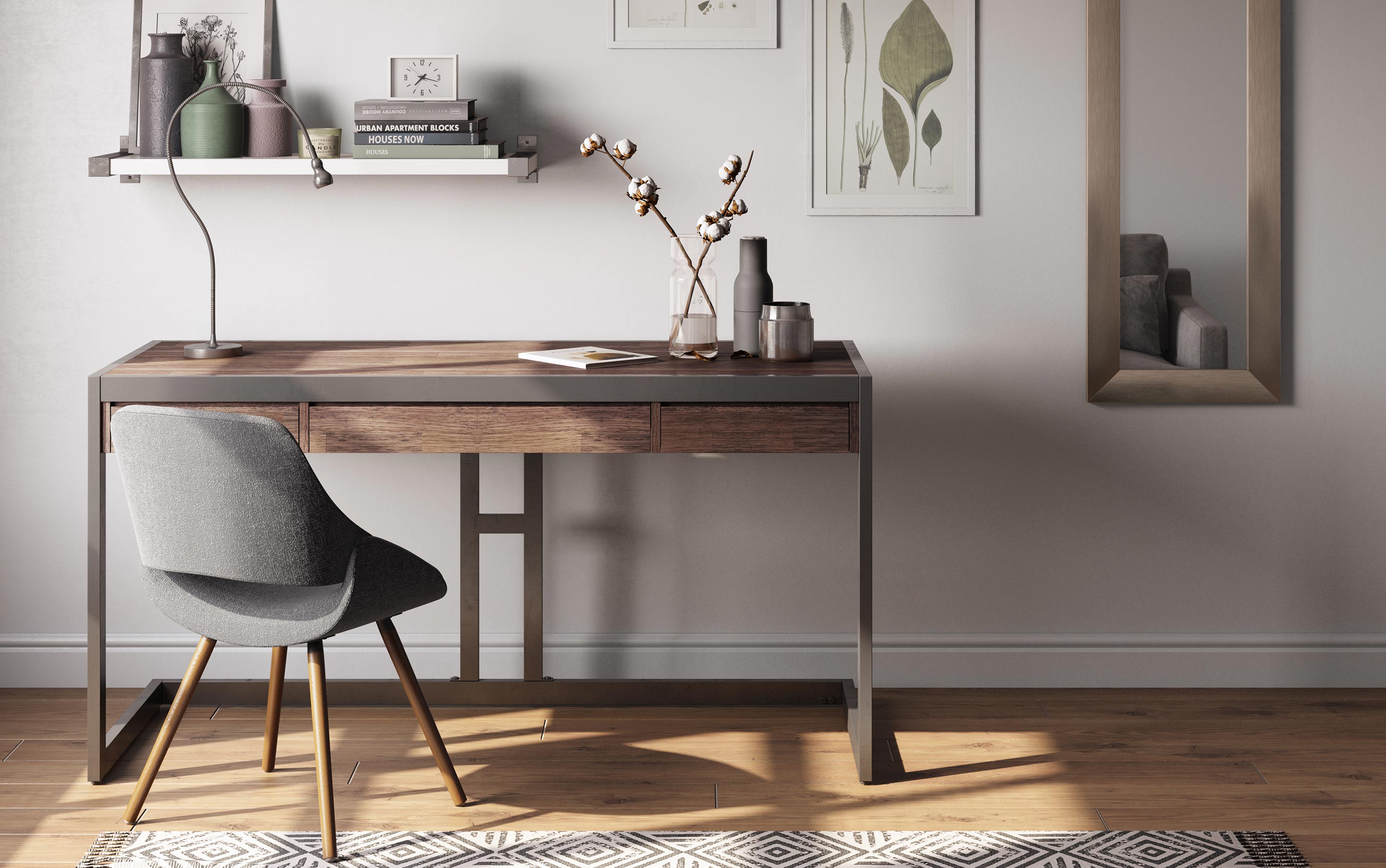 Erina Desk in Acacia