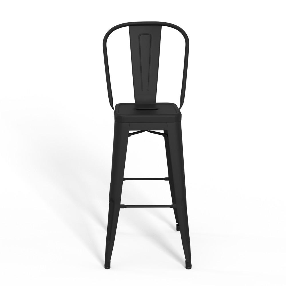 Fletcher 30 inch Metal Bar Stool (Set of 2)