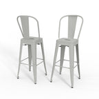 Fletcher 30 inch Metal Bar Stool (Set of 2)